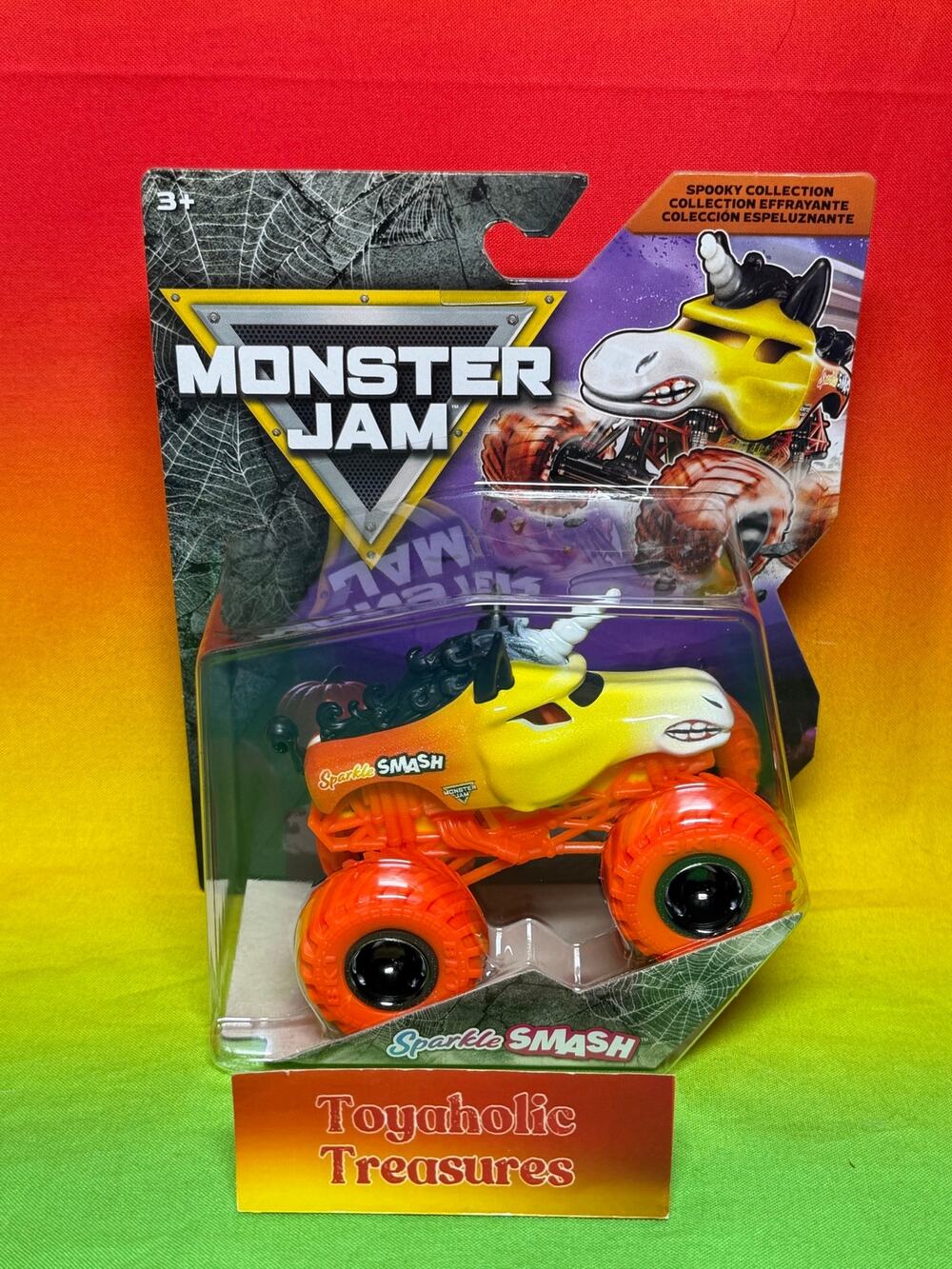 Monster Jam Truck Halloween 2026 Spooky Collection Sparkle